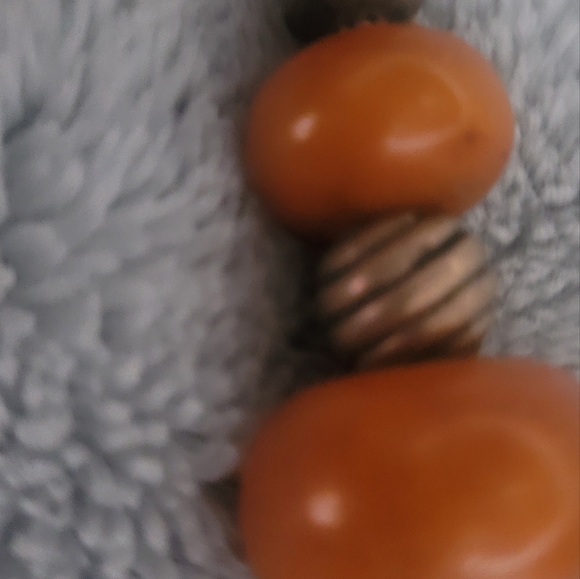 Authentic African Amber beaded necklace - Picture 3 of 4